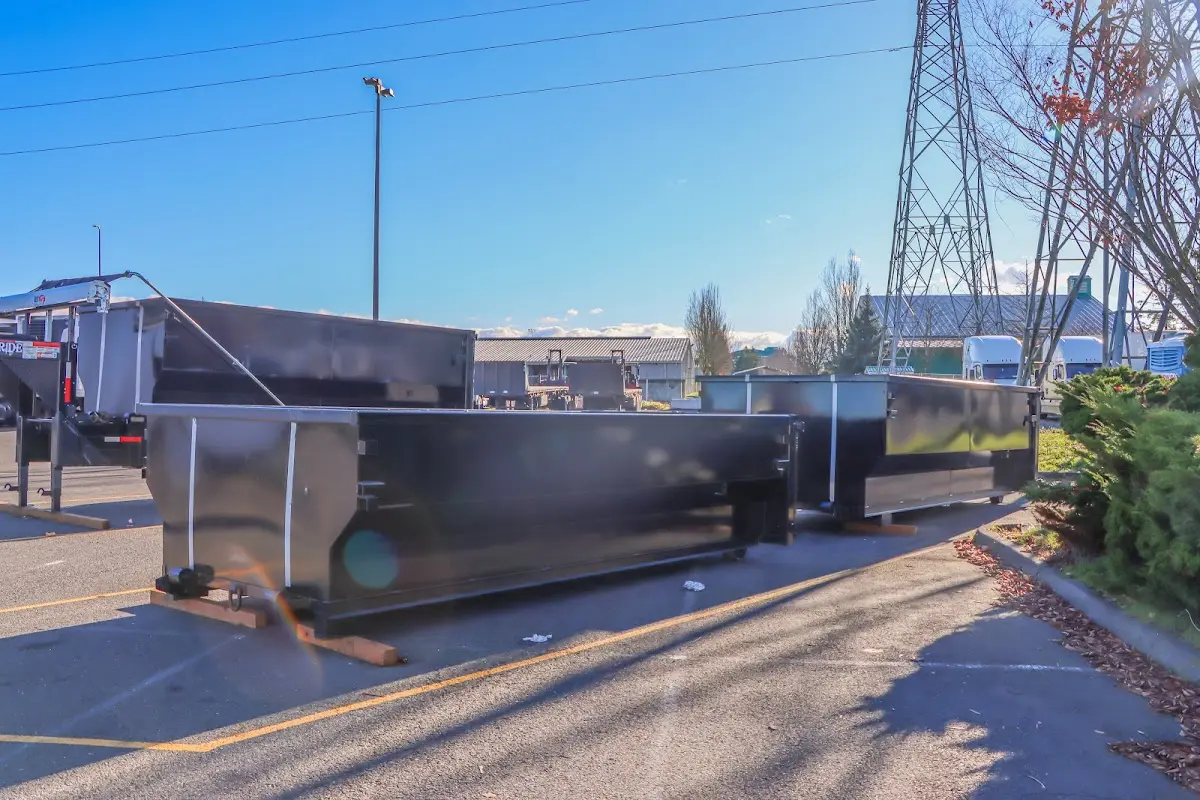 Professional dumpster rental and junk removal service in Fort Bragg